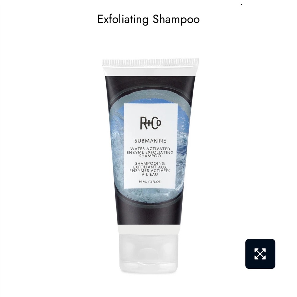 R+Co: SUBMARINE Water Activated Enzyme Exfoliating Shampoo